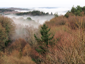 Brume sur les Monts-d'Arrée